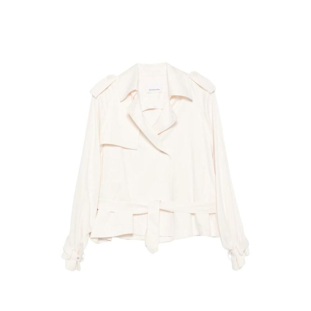 The Frankie Shop Neutrals Jackets - Oversized Jackets Women